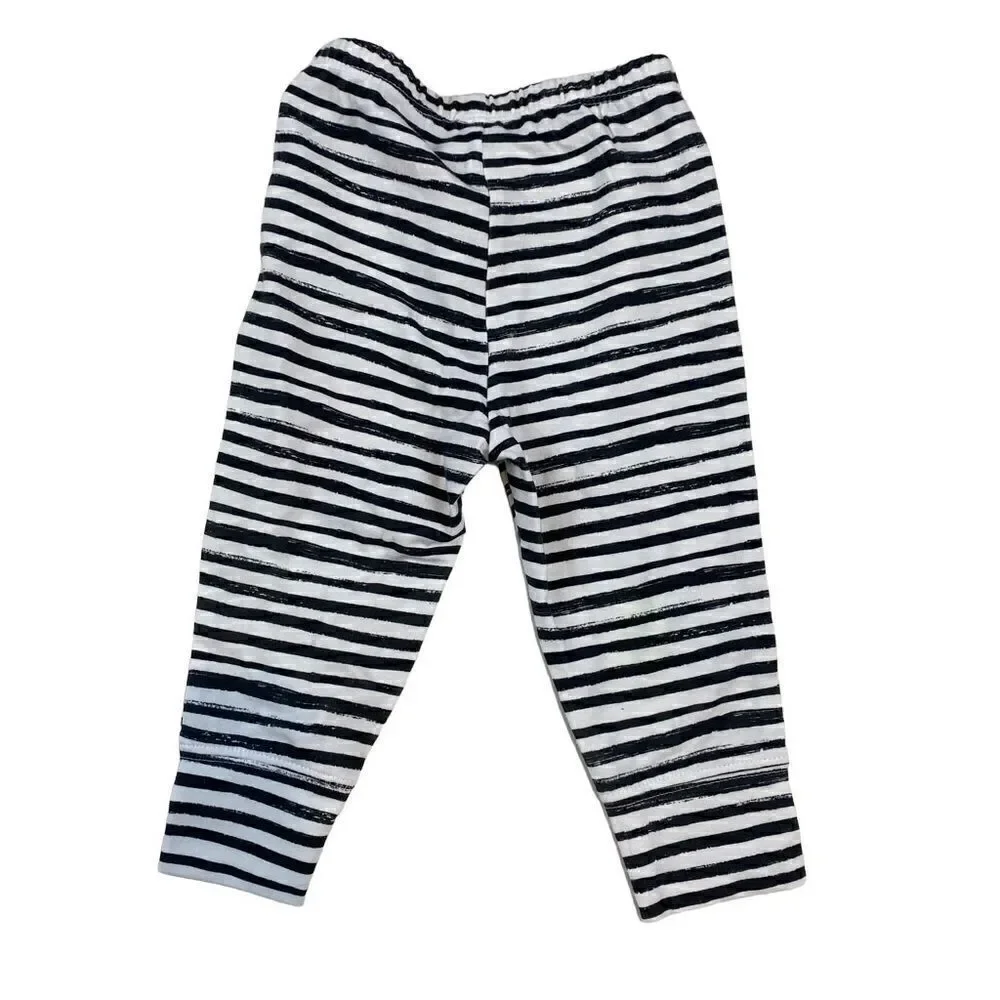 Cat & Jack Joggers Striped Neon 6-9 Months NWT